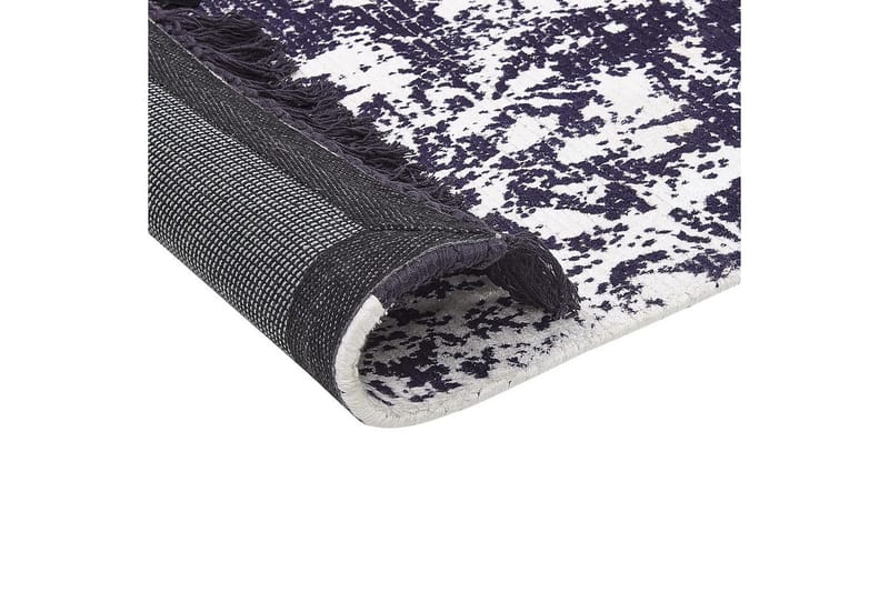 Matta Akarsu - Violett, vit, 160x230 cm - Textil & mattor - Matta - Modern matta - Viskosmatta & konstsilkesmatta