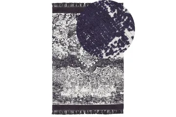 Matta Akarsu - Violett, vit, 160x230 cm - Textil & mattor - Matta - Modern matta - Viskosmatta & konstsilkesmatta