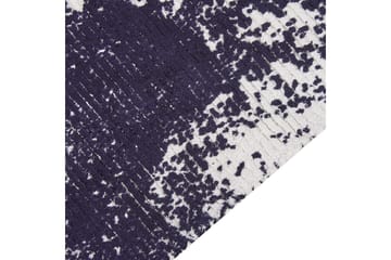Matta Akarsu - Violett, vit, 160x230 cm - Textil & mattor - Matta - Modern matta - Viskosmatta & konstsilkesmatta