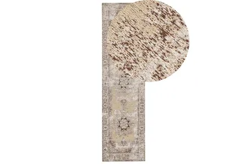 Matta Almus - Beige, brun, 80x300 cm - Textil & mattor - Matta - Modern matta - Gångmatta