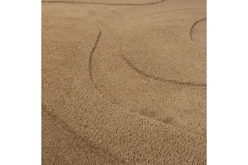 Matta Alya - Ljusbrun - Textil & mattor - Matta - Modern matta - Ullmatta