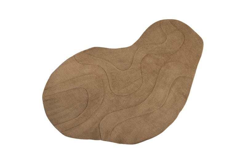 Matta Alya - Ljusbrun - Textil & mattor - Matta - Modern matta - Ullmatta