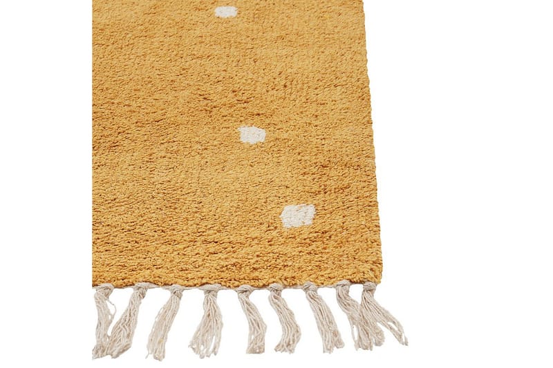 Matta Astaf - Gul - Textil & mattor - Matta - Modern matta - Bomullsmatta