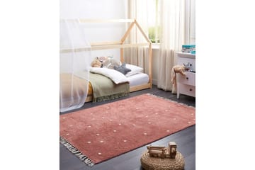 Matta Astaf - Röd - Textil & mattor - Matta - Modern matta - Bomullsmatta