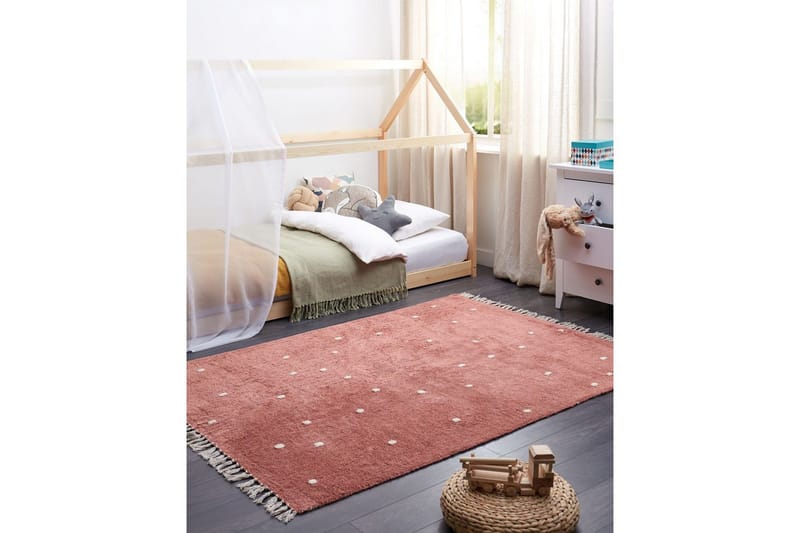 Matta Astaf - Röd - Textil & mattor - Matta - Modern matta - Bomullsmatta