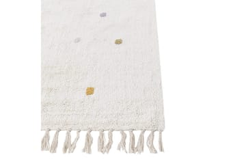 Matta Astaf - Vit - Textil & mattor - Matta - Modern matta - Bomullsmatta