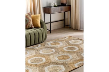 Matta Basoren - 160x230 cm - Textil & mattor - Matta - Modern matta - Jutematta & hampamatta