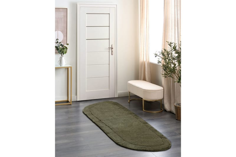 Matta Berani - Grön - Textil & mattor - Matta - Modern matta - Viskosmatta & konstsilkesmatta