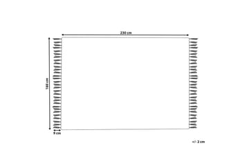 Matta Boyali - Beige, Grön, 160x230 cm - Textil & mattor - Matta - Modern matta - Viskosmatta & konstsilkesmatta