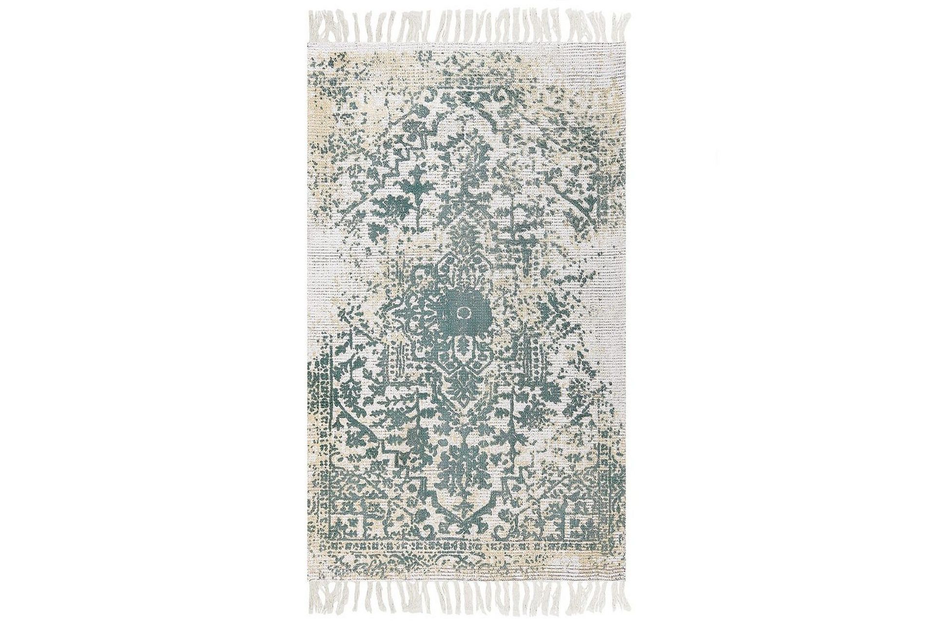 Matta Boyali - Beige, Gr&ouml;n, 80x150 cm