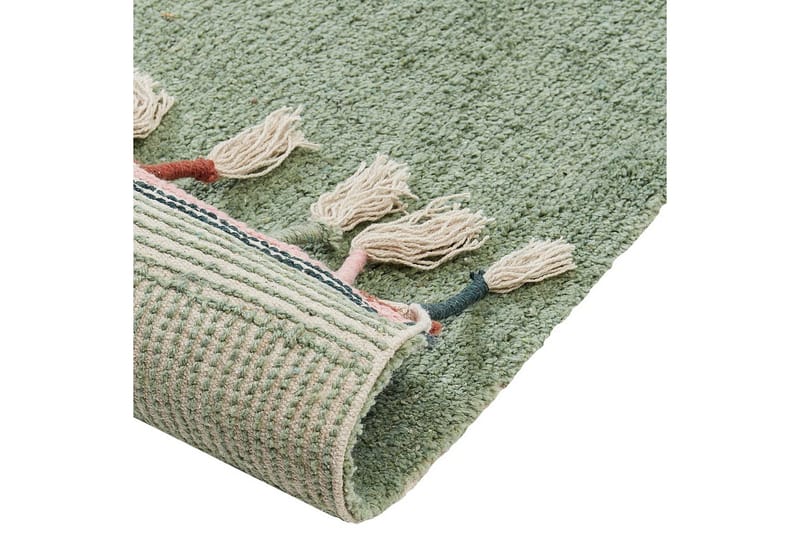 Matta Caparli - Grön - Textil & mattor - Matta - Modern matta - Bomullsmatta