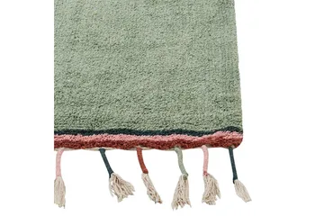 Matta Caparli - Grön - Textil & mattor - Matta - Modern matta - Bomullsmatta