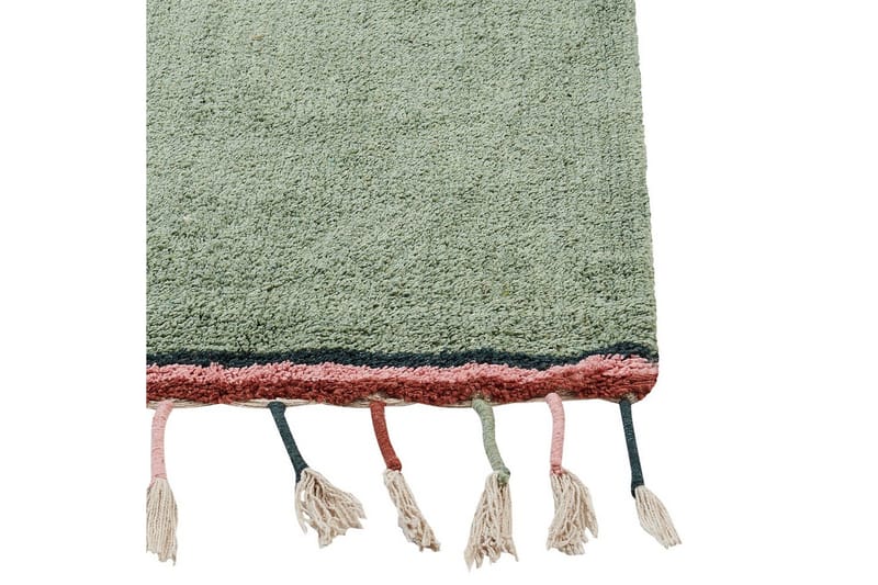 Matta Caparli - Grön - Textil & mattor - Matta - Modern matta - Bomullsmatta