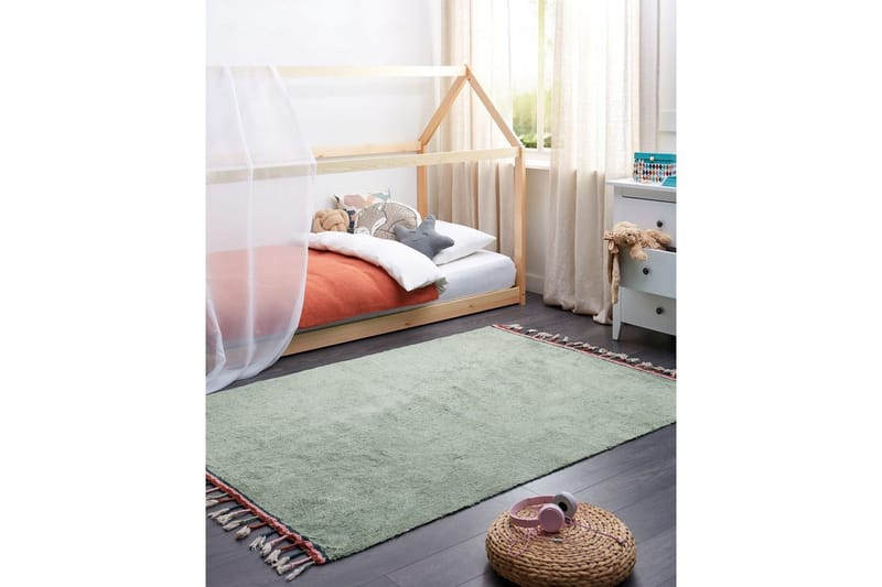 Matta Caparli - Grön - Textil & mattor - Matta - Modern matta - Bomullsmatta