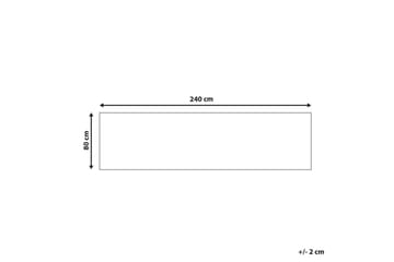 Matta Civril - 80x240 cm - Textil & mattor - Matta - Modern matta - Gångmatta