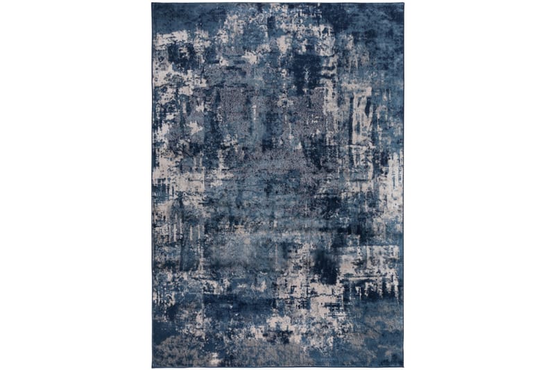 Matta Cocktail Wonderlust 160x230 cm Mörkblå - Flair Rugs - Friezematta - Wiltonmatta