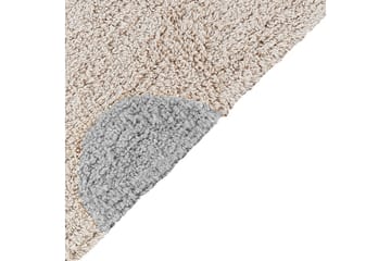 Matta Dardere - Beige, grå - Textil & mattor - Matta - Modern matta - Bomullsmatta