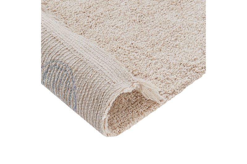 Matta Dardere - Beige, grå - Textil & mattor - Matta - Modern matta - Bomullsmatta