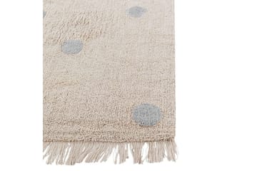 Matta Dardere - Beige, grå - Textil & mattor - Matta - Modern matta - Bomullsmatta