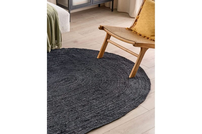 Matta Demirci - Svart - Textil & mattor - Matta - Modern matta - Jutematta & hampamatta