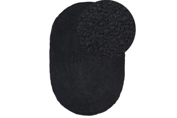 Matta Demirci - Svart - Textil & mattor - Matta - Modern matta - Jutematta & hampamatta
