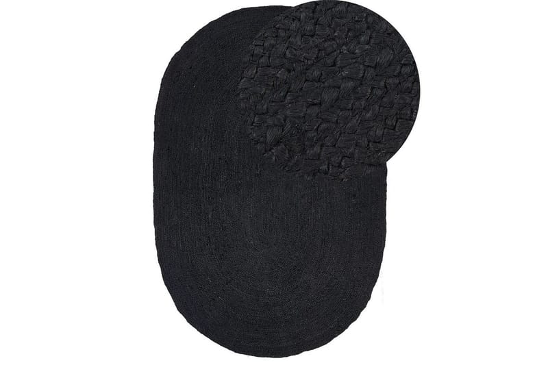 Matta Demirci - Svart - Textil & mattor - Matta - Modern matta - Jutematta & hampamatta