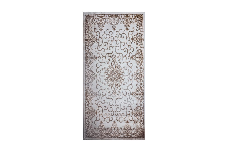 Matta Diamond 2007A Creme/Brun 80x300 cm - Gångmatta