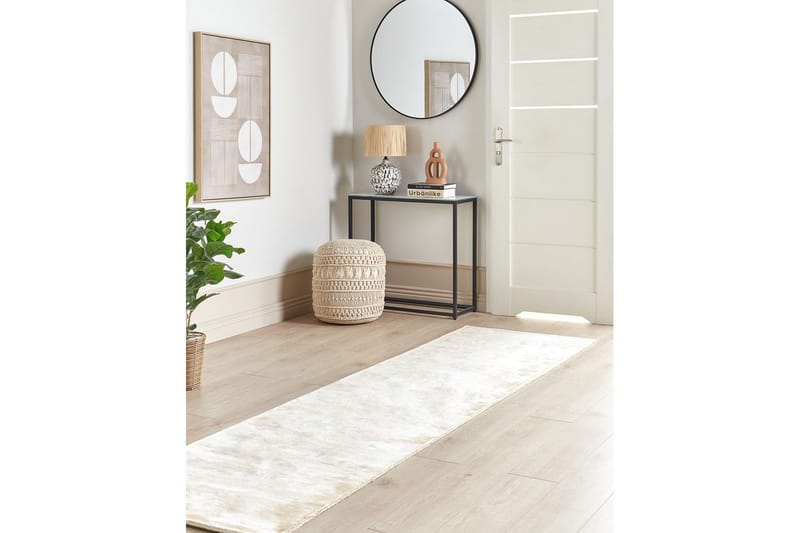 Matta Gesi II - Beige, 80x300 cm - Textil & mattor - Matta - Modern matta - Gångmatta