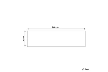 Matta Gordes - 80x240 cm - Textil & mattor - Matta - Modern matta - Gångmatta