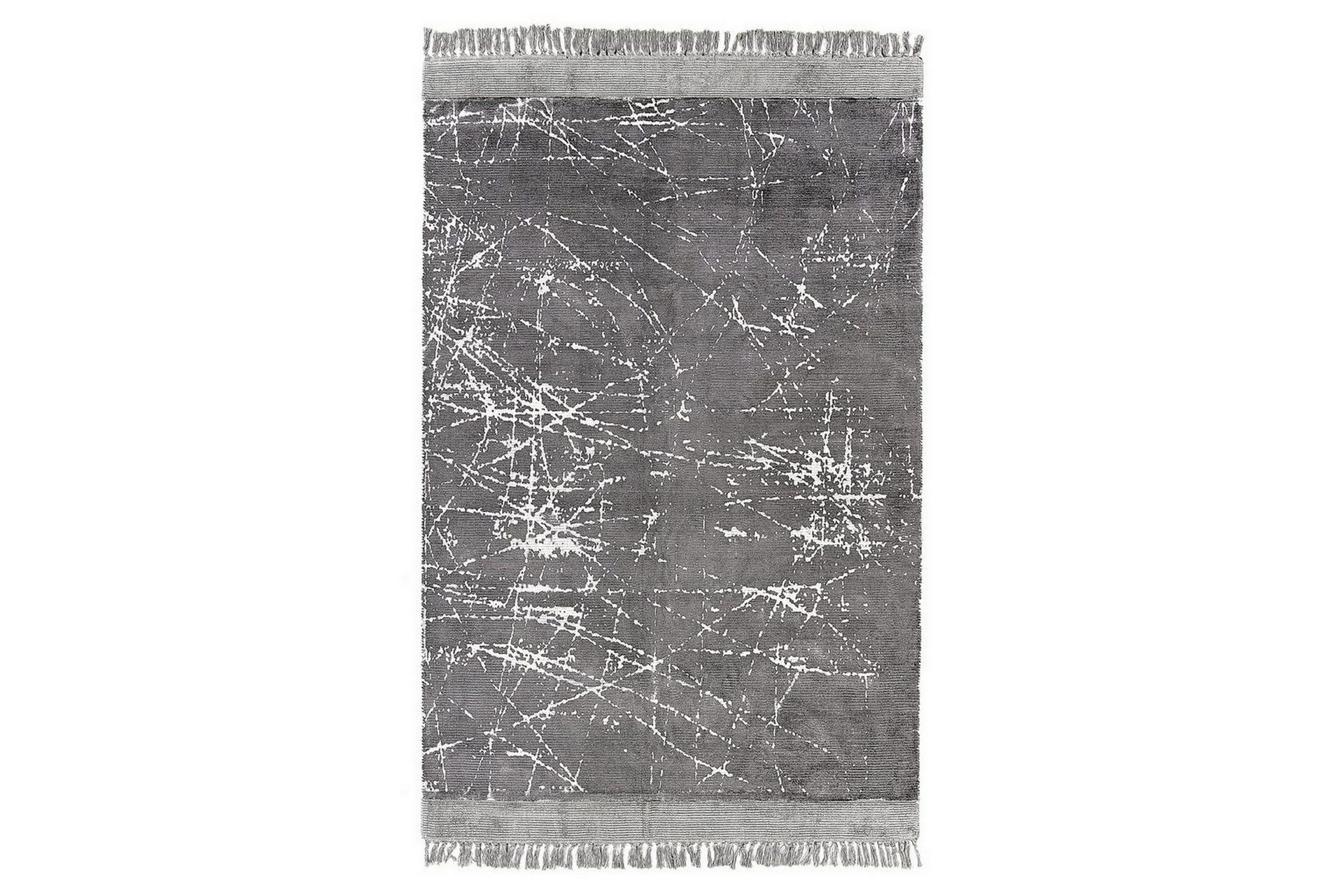Matta Hanli - Grå, vit, 140x200 cm