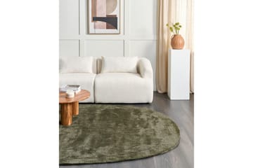 Matta Mitha - Grön - Textil & mattor - Matta - Modern matta - Viskosmatta & konstsilkesmatta