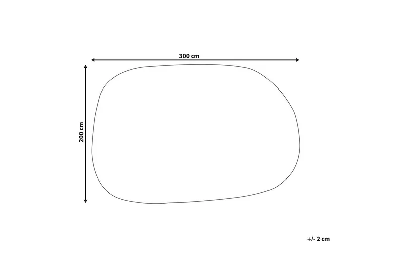 Matta Mitha - Vit - Textil & mattor - Matta - Modern matta - Viskosmatta & konstsilkesmatta