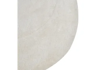 Matta Mitha - Vit - Textil & mattor - Matta - Modern matta - Viskosmatta & konstsilkesmatta