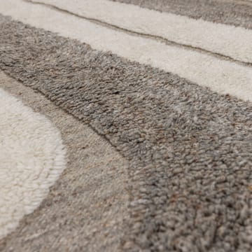 Matta Moro 170x240 cm - Grå/Vit - Textil & mattor - Matta - Modern matta - Ullmatta