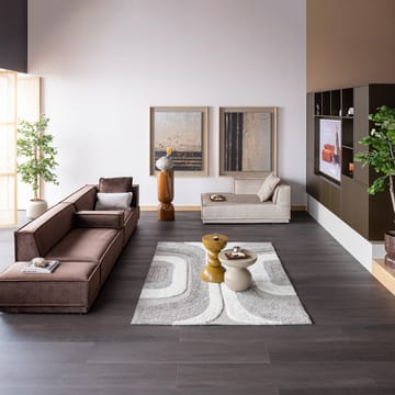 Matta Moro 170x240 cm - Grå/Vit - Textil & mattor - Matta - Modern matta - Ullmatta