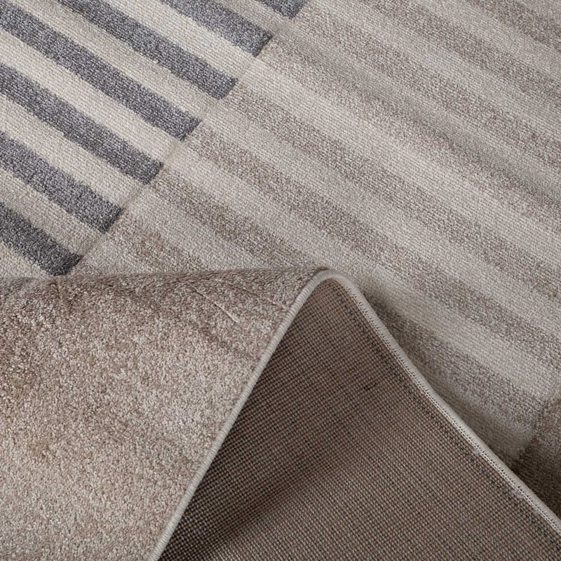 Matta Navon Carved 100x150 cm - Grå/Beige - Textil & mattor - Matta - Modern matta - Wiltonmatta