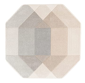 Matta Navon Carved 100x150 cm - Grå/Beige - Textil & mattor - Matta - Modern matta - Wiltonmatta