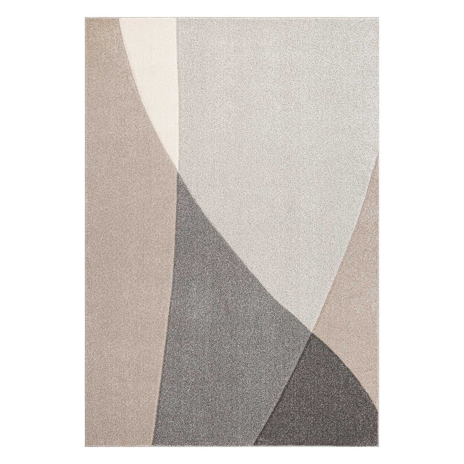 Matta Navon Carved 100x150 cm - Grå/Beige