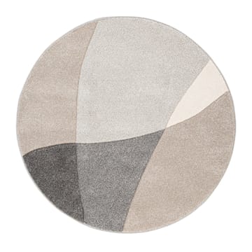 Matta Navon Carved 120 cm - Grå/Beige - Textil & mattor - Matta - Modern matta - Friezematta