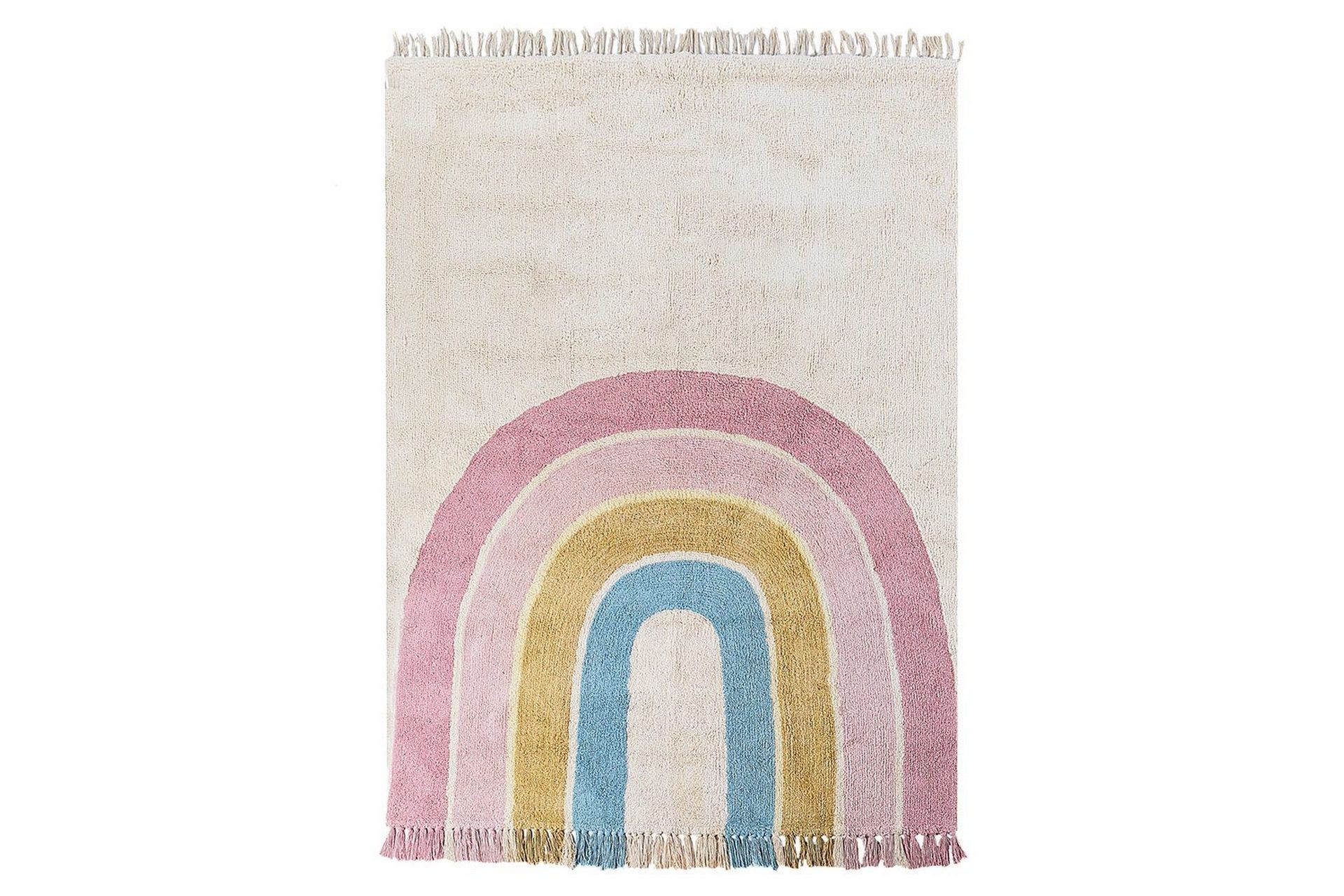 Matta Tatarli - Beige, flerf&auml;rgad