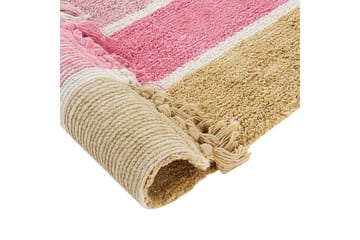 Matta Tatarli - Beige, rosa, gul - Textil & mattor - Matta - Modern matta - Bomullsmatta
