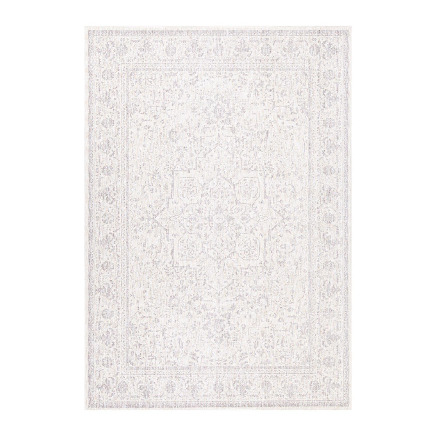 Matta Tindor 160x230 cm - vit/beige