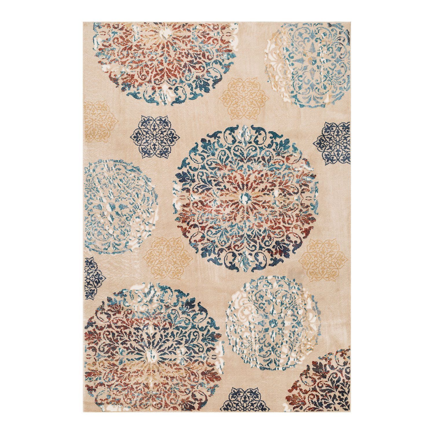 Matta Velon 160x230 cm - gyllene/beige