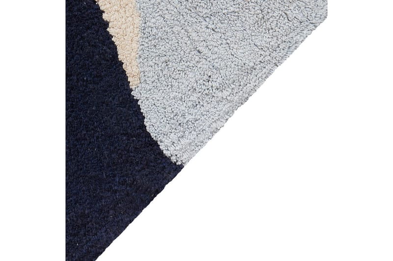 Matta Xinali - Blå, röd, beige, grå - Textil & mattor - Matta - Modern matta - Bomullsmatta