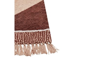 Matta Xuluf - Brun, Beige - Textil & mattor - Matta - Modern matta - Bomullsmatta