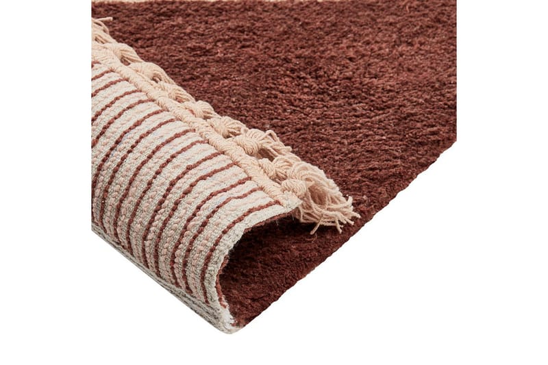 Matta Xuluf - Brun, Beige - Textil & mattor - Matta - Modern matta - Bomullsmatta