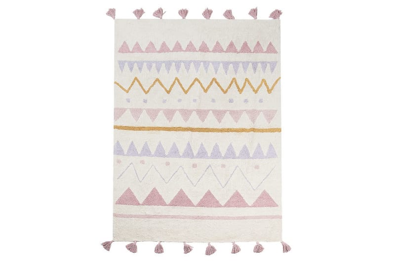 Matta Zaysan, Beige, rosa, lila, gul