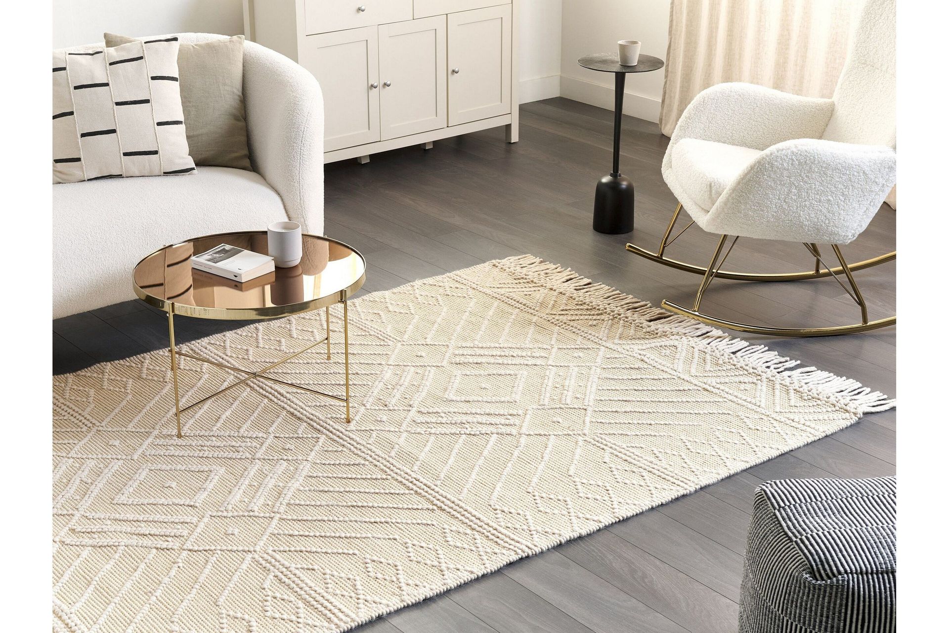 Mavikent Ullmatta 160x230 cm - Beige