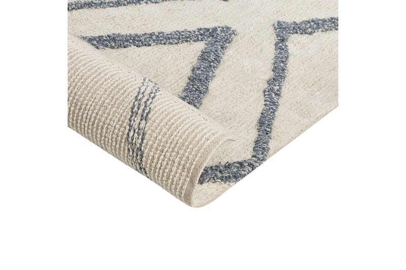 Menderes Ryamatta 160x230 cm - Beige - Textil & mattor - Matta - Modern matta - Bomullsmatta