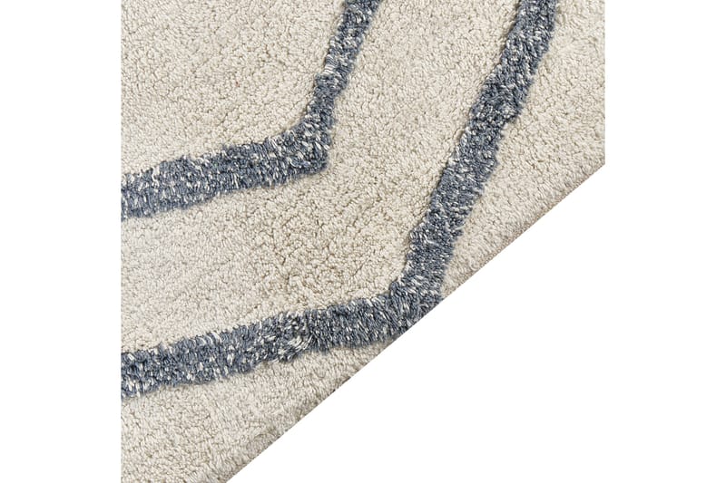 Menderes Ryamatta 160x230 cm - Beige - Textil & mattor - Matta - Modern matta - Bomullsmatta